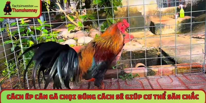 Cách ép cân gà chọi đúng giúp chiến kê lên đỉnh phong độ 5 Cách ép cân gà chọi đúng cách sẽ giúp cơ thể săn chắc