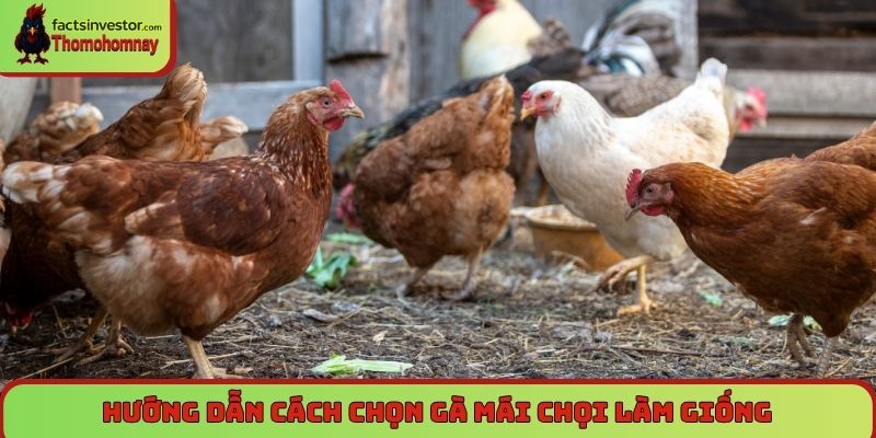 Hướng dẫn cách chọn gà mái chọi làm giống